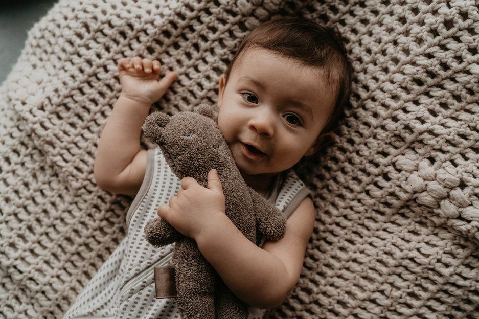 Organic Billy Bear knuffel | Snoozebaby