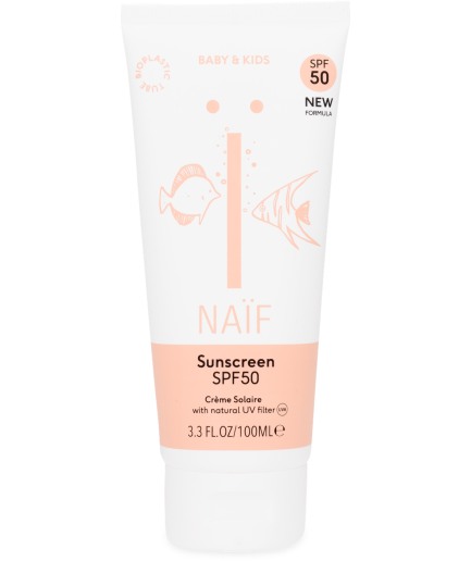 Naïf Sunscreen Baby & Kids SPF50